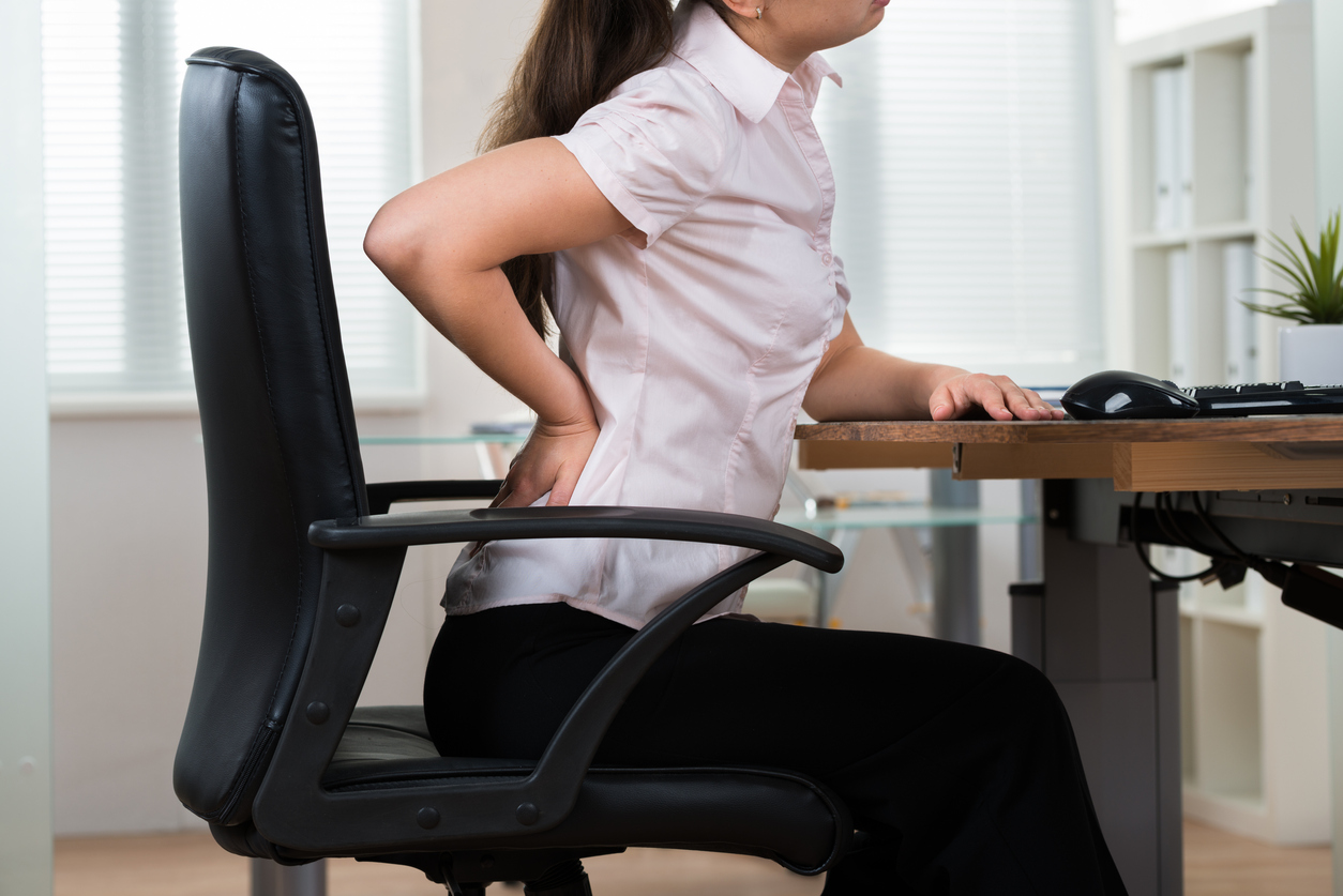 back pain from lack of exercise