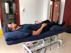 sleeping postures in the presence of narrow lumbar canal