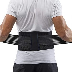 背中の痛みに対する腰ベルト