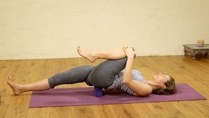 liggende psoas stretch