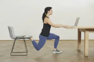 estirament del psoas dempeus com a progressió
