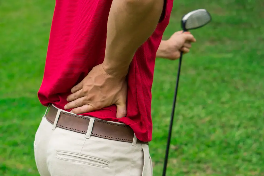 golf low back pain reasons to lose weight