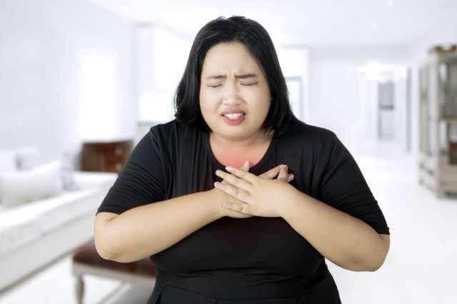 Herzprobleme in Gegenwart von Fettleibigkeit