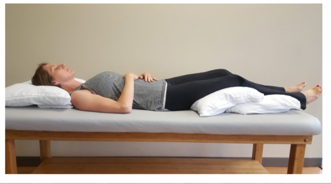 sleep on back with pillow Pillow