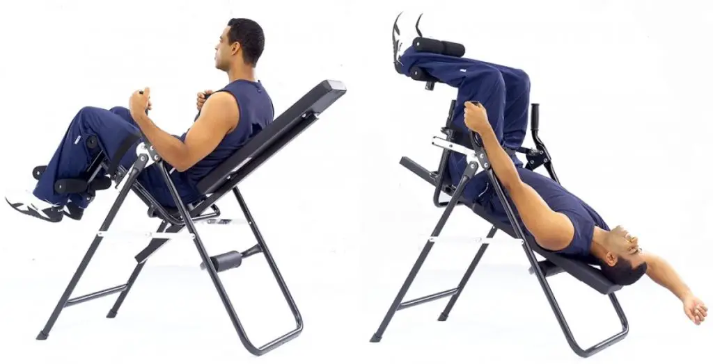 inversion chair as an alternative to the inversion table