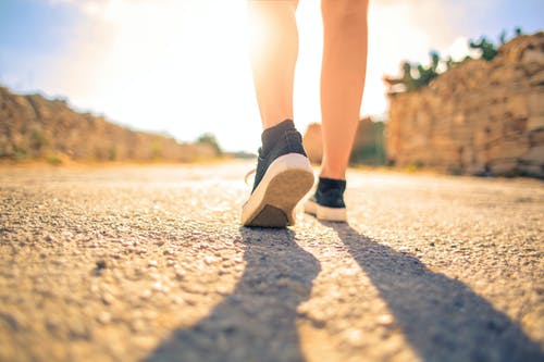 walking with lumbar lordosis