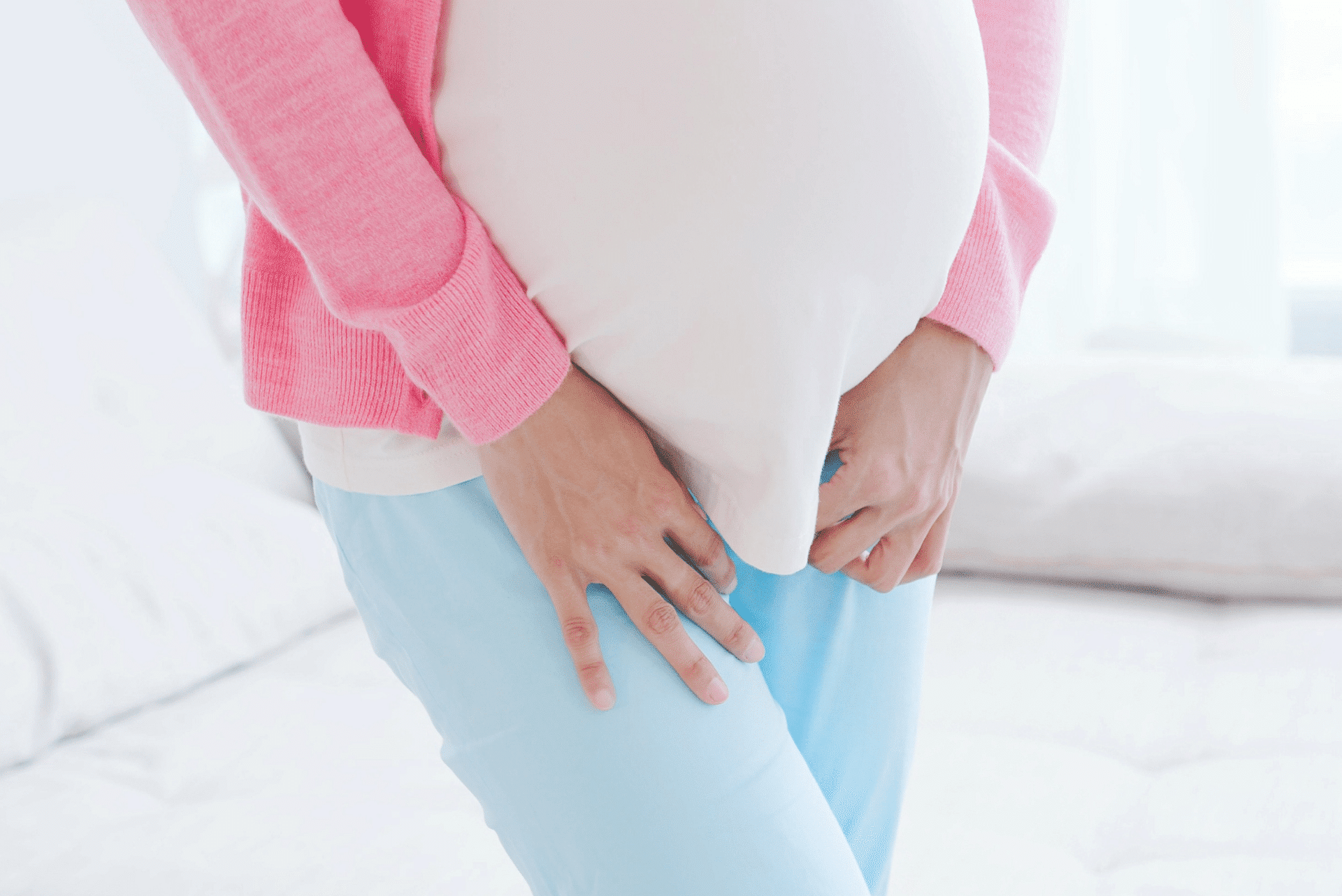 Inkontinenz während der Schwangerschaft: Was tun? (Tipps)