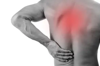 Dorsalgie 2 Schmerzen in der Mitte des Rückens