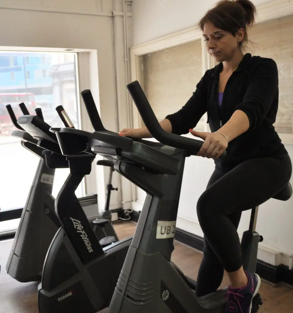 stationary bike