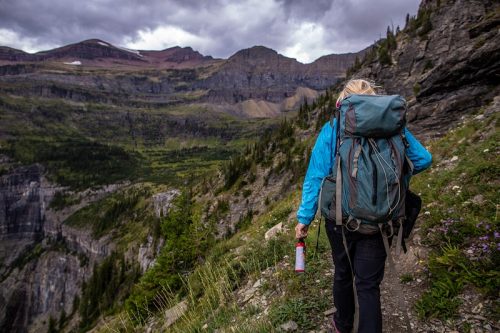 Schmerzen nach einer Wanderung