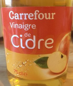 vinagre de cidra