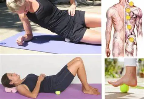 Massatge amb una pilota de tennis